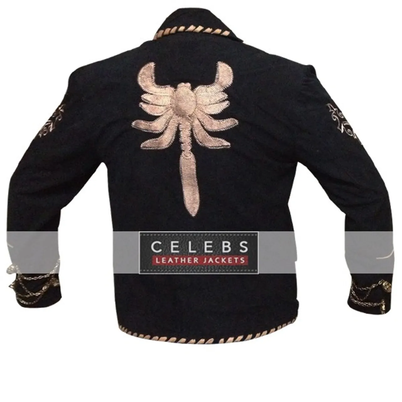 Once Upon a Time in Mexico Antonio Banderas Scorpion Jacket