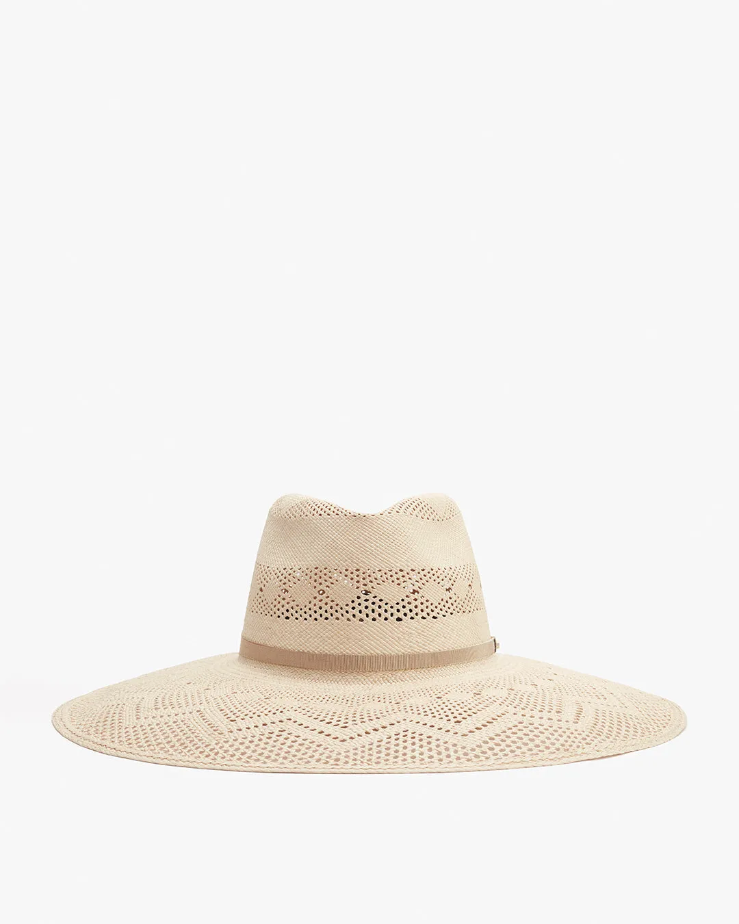 Open Weave Wide Brim Ecuador Hat