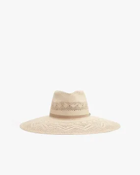 Open Weave Wide Brim Ecuador Hat