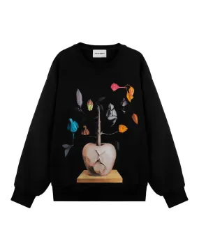 Pas Une Marque Afterlife Sweatshirt - BLACK