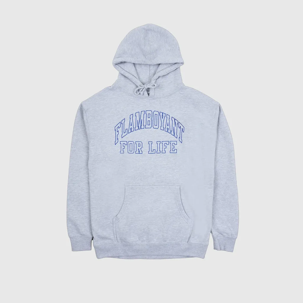 Pleasures Flamboyant Hoody - Heather Grey