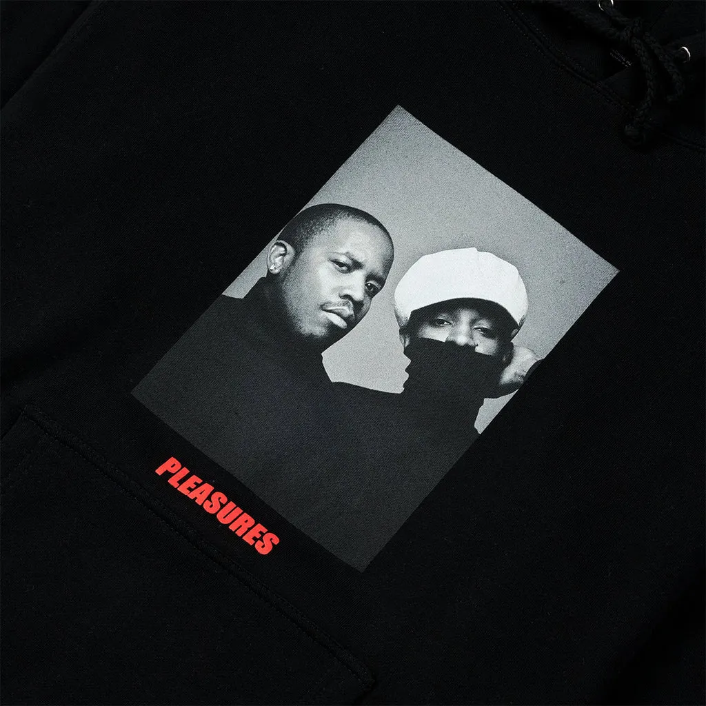 Pleasures Vocabulary Hoody - Black