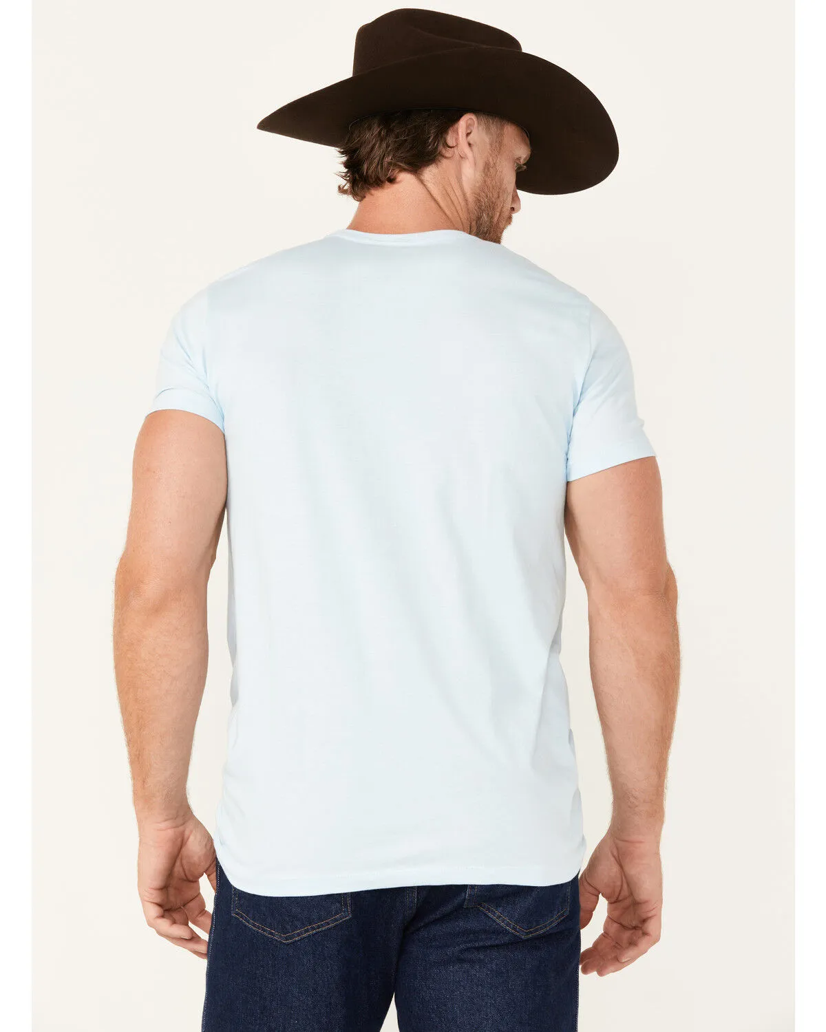 Product Name:  Cinch Men's Boot Barn Exclusive American Denim Co Diamond Short Sleeve Graphic T-Shirt