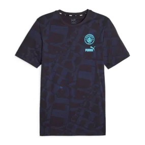 Puma Men's Man City FTBL Core AOP Tee | 77295303