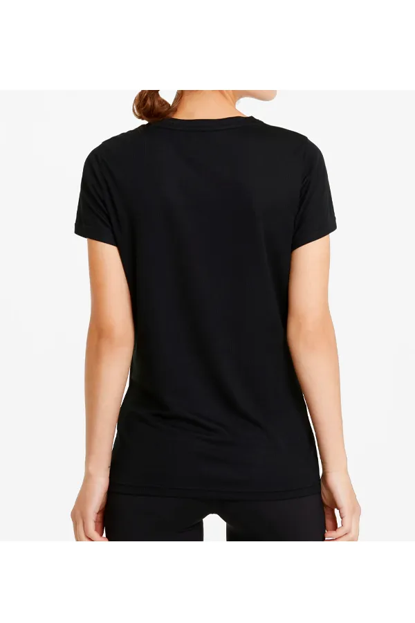 PUMA Women Performance Logo Tee Black