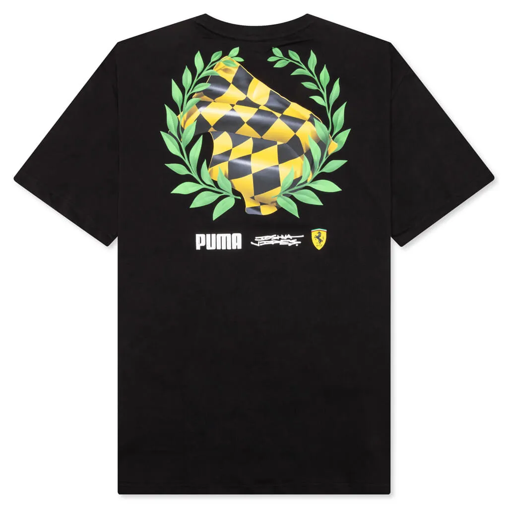 Puma x Joshua Vides Ferrari Tee - Black