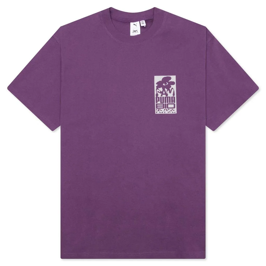 Puma x P.A.M. Graphic Tee - Crushed Berry