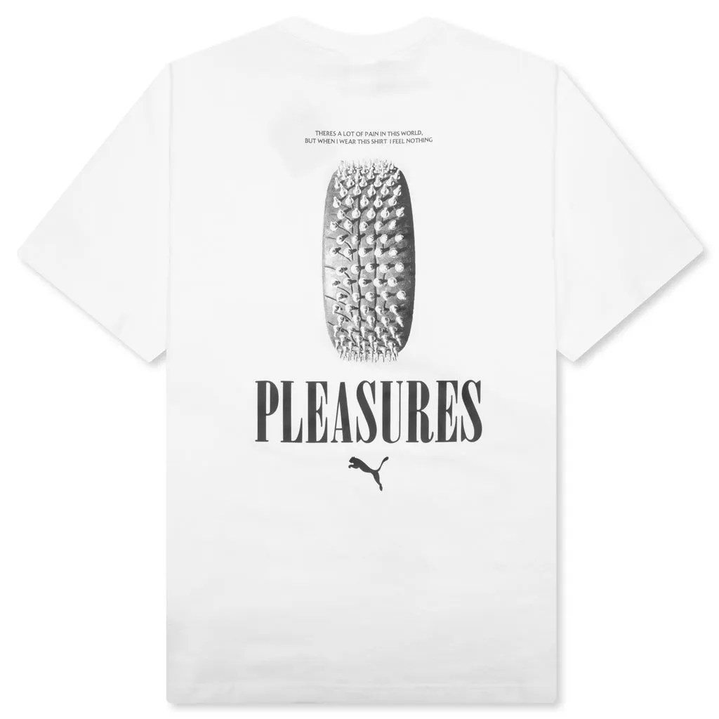 Puma x Pleasures Graphic Tee - White