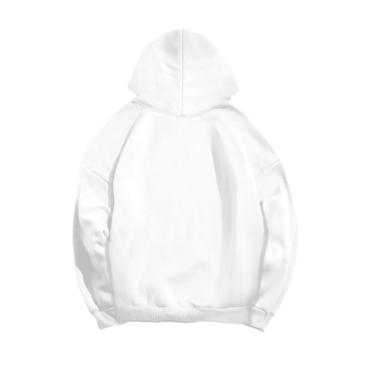 Purple Brand Mens French Terry PO Hoodie P410-FWCH123 Brilliant White