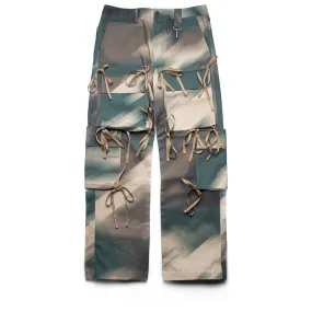 Reese Cooper Modular Pocket Cotton Twill Cargo Pant - Blurred Camo