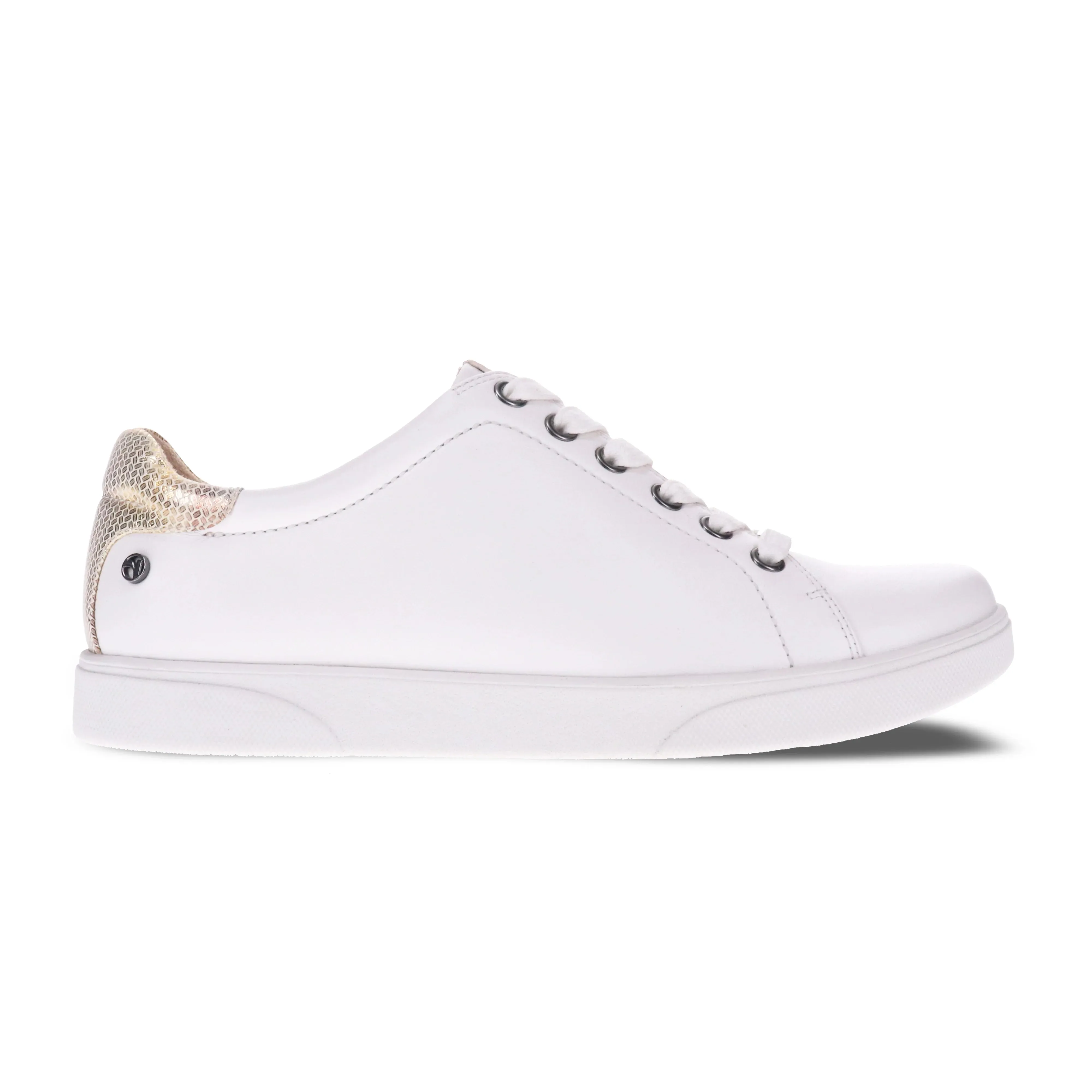 Revere Women’s Limoges Lace Up Sneaker Coconut Metallic Interest