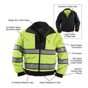 Reversible Hi-visibility Uniform Jacket by Rothco