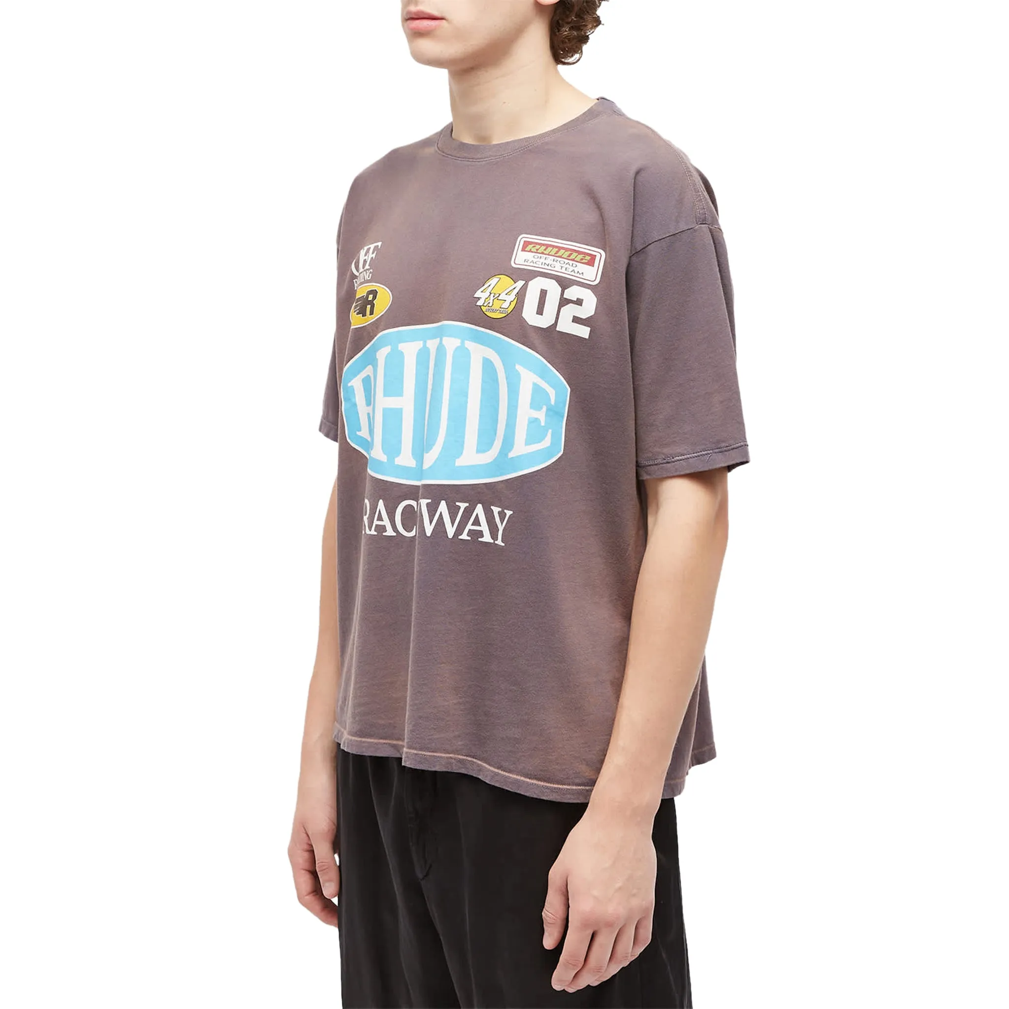 Rhude Raceway Grey T Shirt