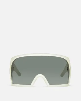 Rick Owens Kriester Glasses in Transparent/Black