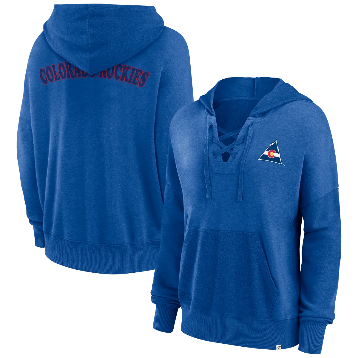 Rockies Hockey Ladies French Terry P/O Hoody