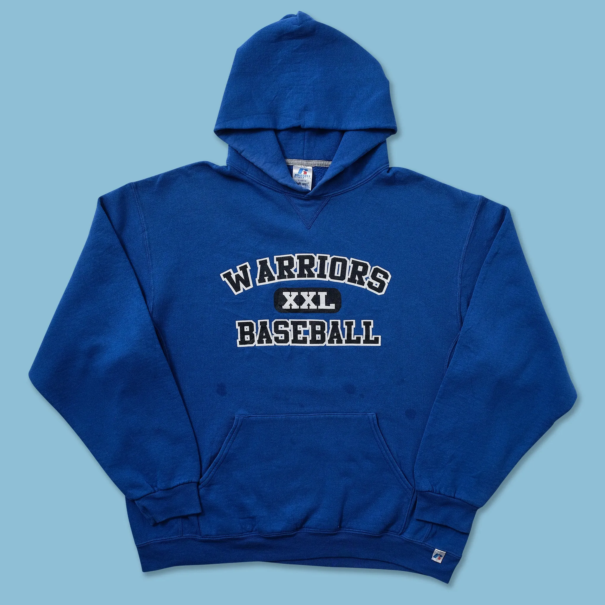 Russell Athletic Warriors Basketball Hoody Large