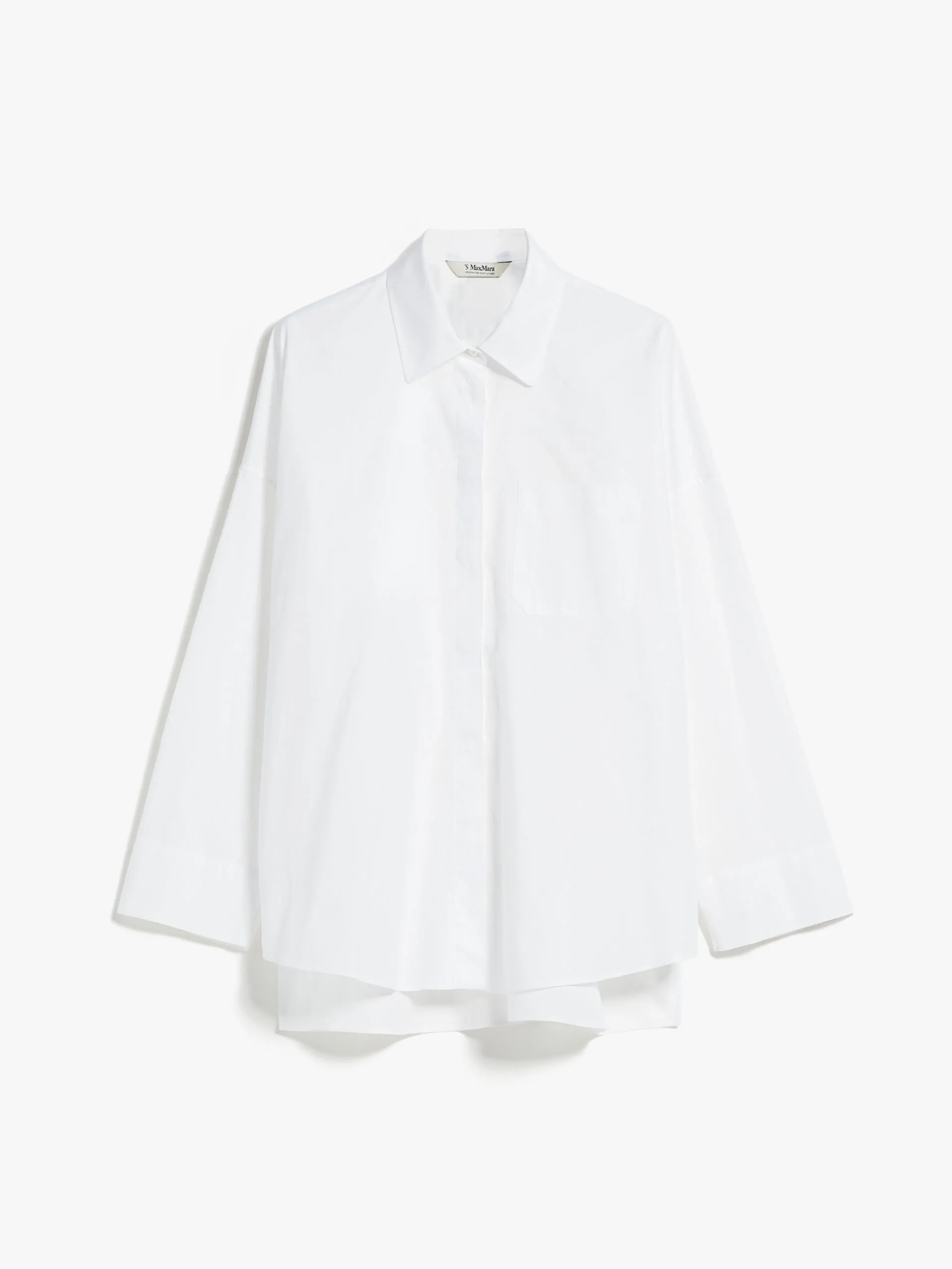 S Max Mara  |Casual Style Long Sleeves Plain Cotton Party Style