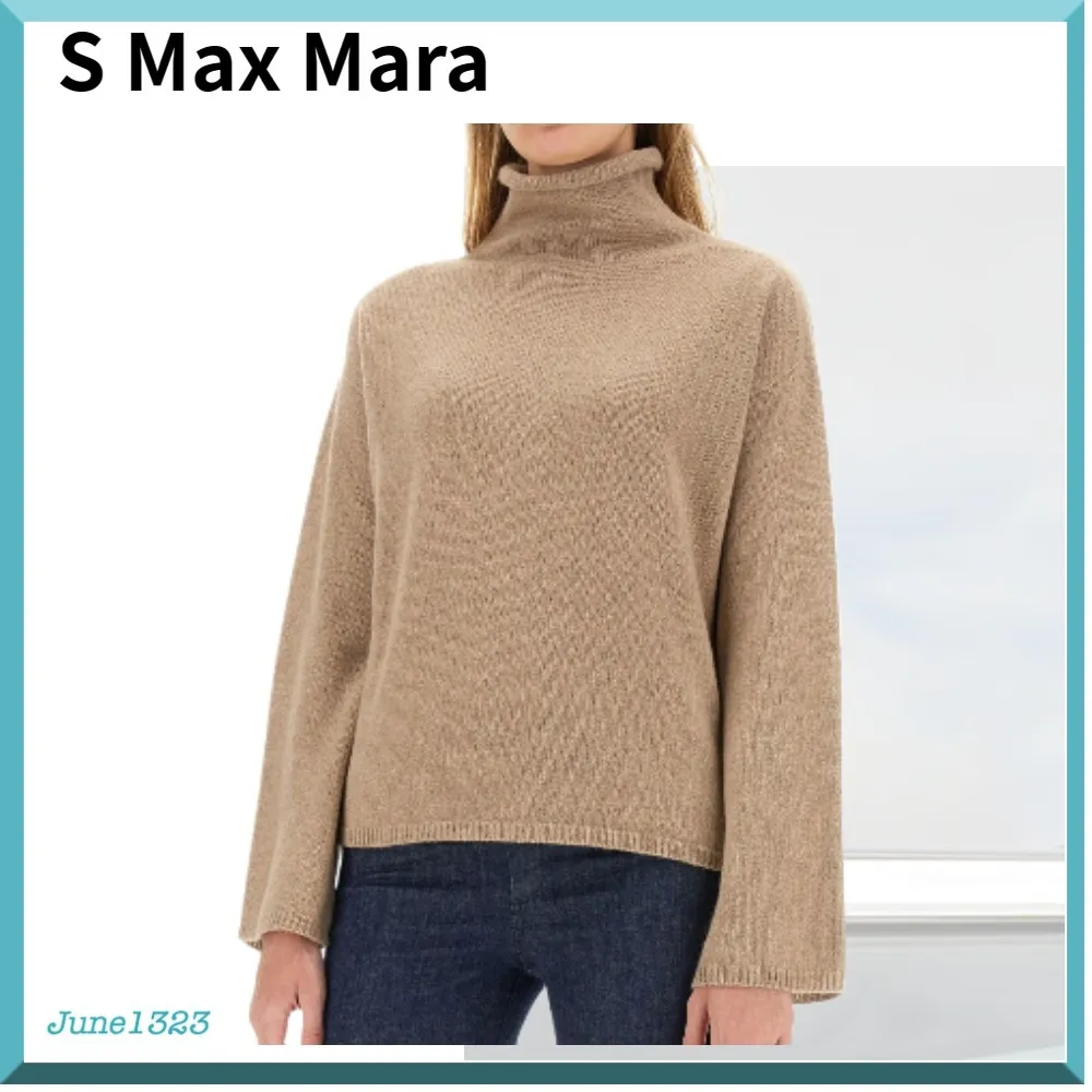 S Max Mara  |Plain V-neck & Crew neck