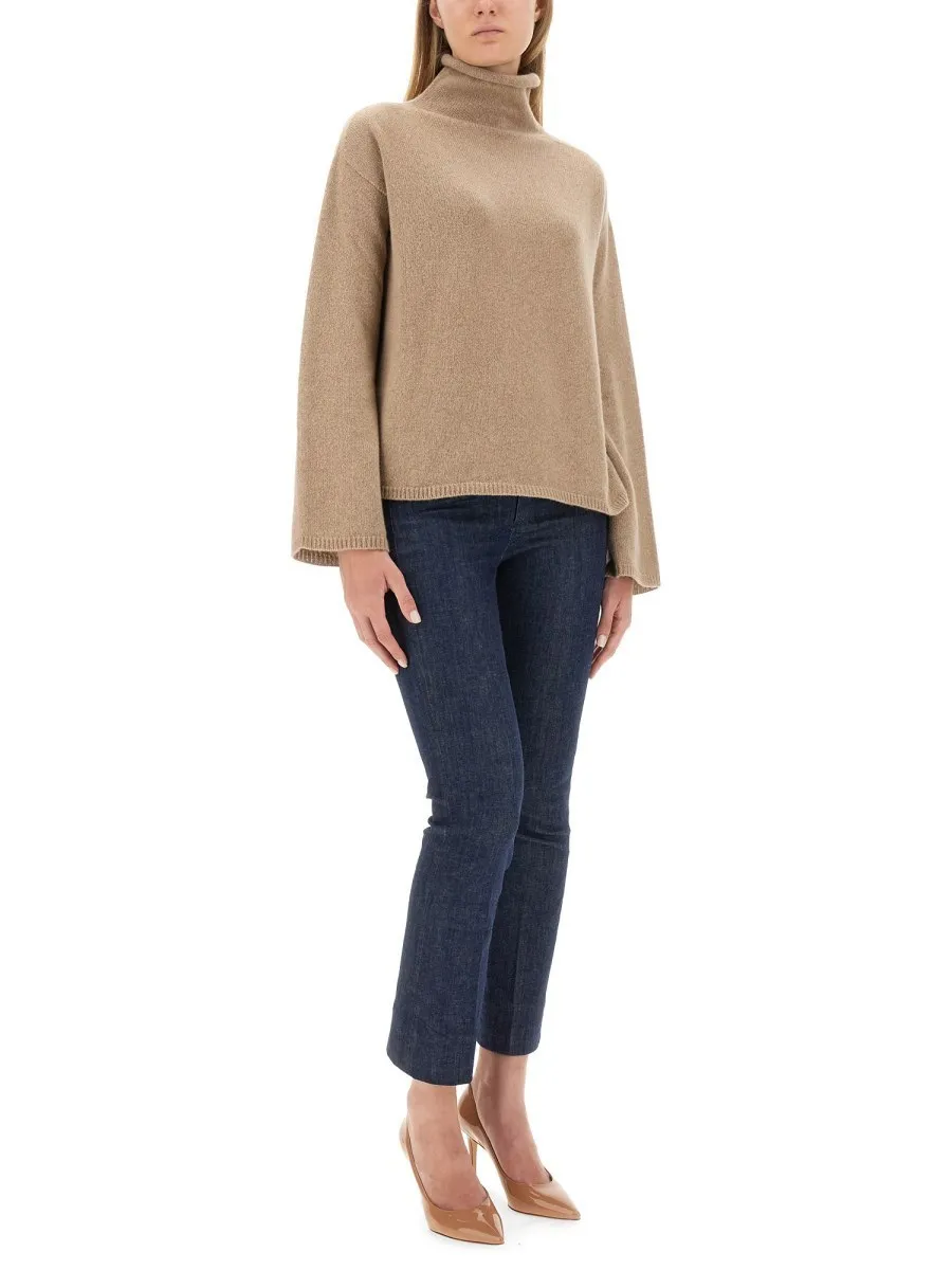 S Max Mara  |Plain V-neck & Crew neck