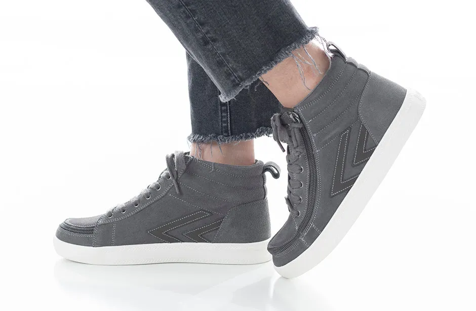 SALE - Charcoal Suede BILLY Ten9 CS Sneaker High Tops