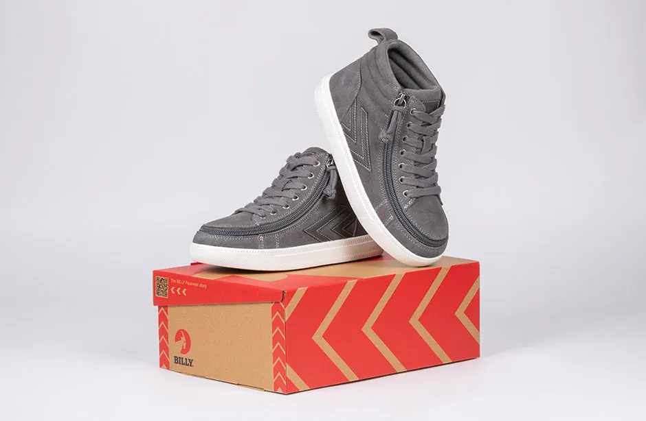 SALE - Charcoal Suede BILLY Ten9 CS Sneaker High Tops