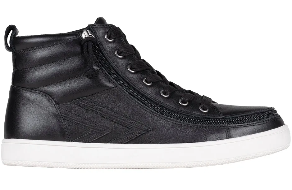 SALE - Men's Black Leather BILLY Ten9 CS Sneaker High Tops