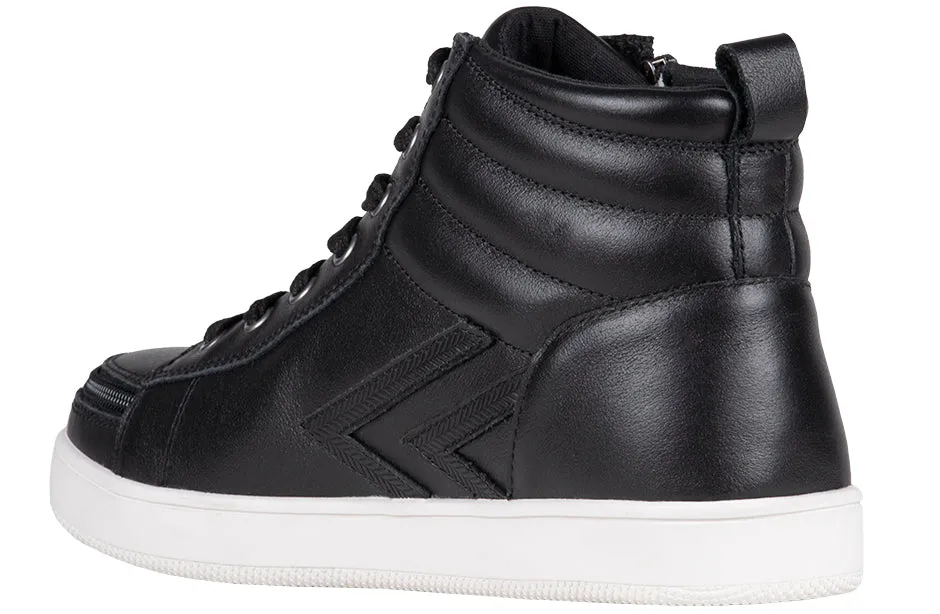 SALE - Men's Black Leather BILLY Ten9 CS Sneaker High Tops