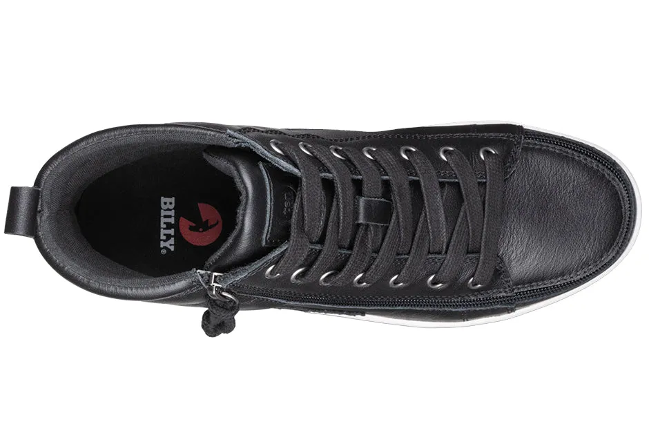 SALE - Men's Black Leather BILLY Ten9 CS Sneaker High Tops