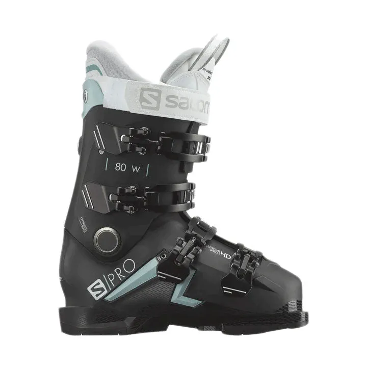 Salomon S/Pro 80 Medium Volume Custom Shell Ski Boots Womens