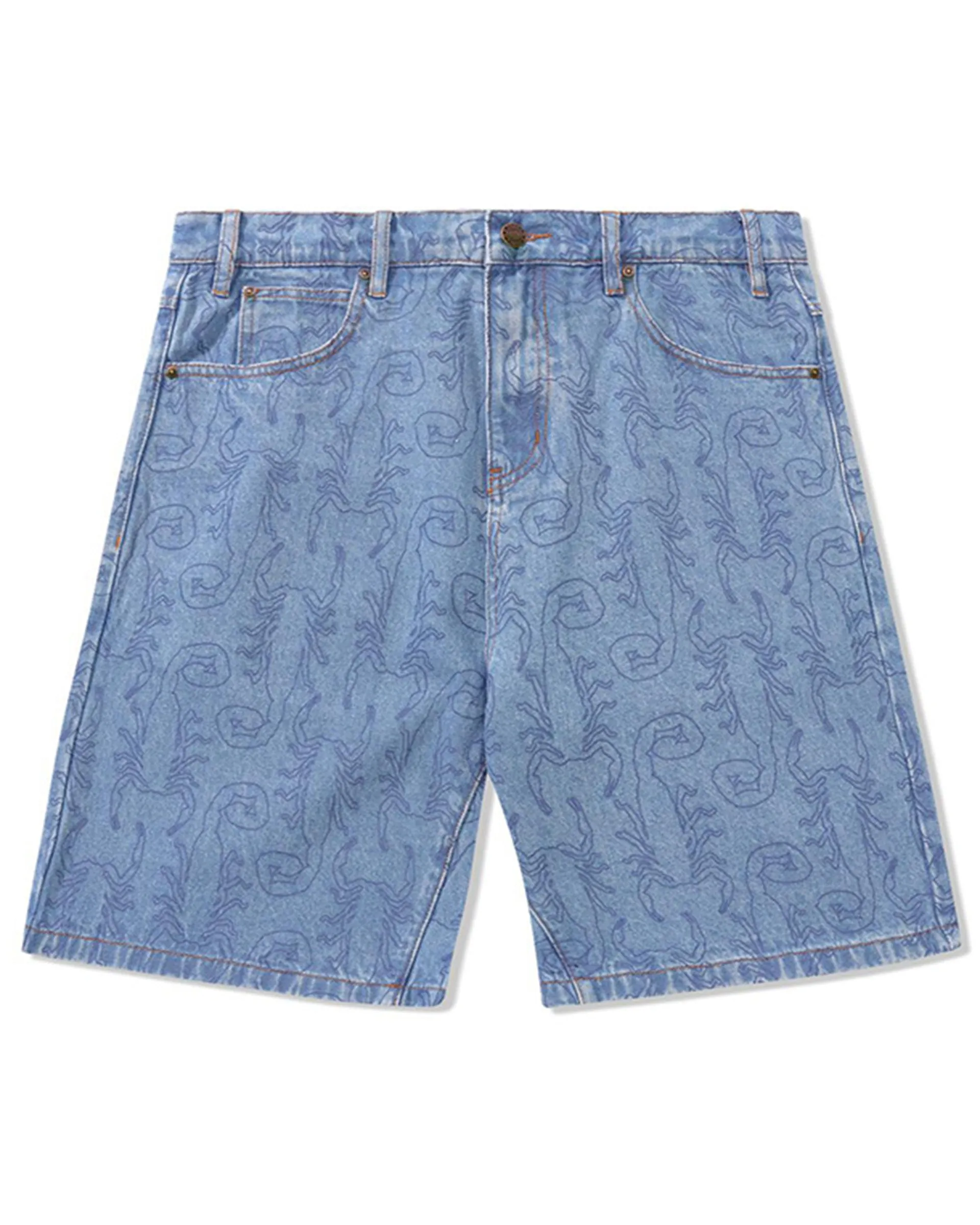 Scorpion Denim Shorts