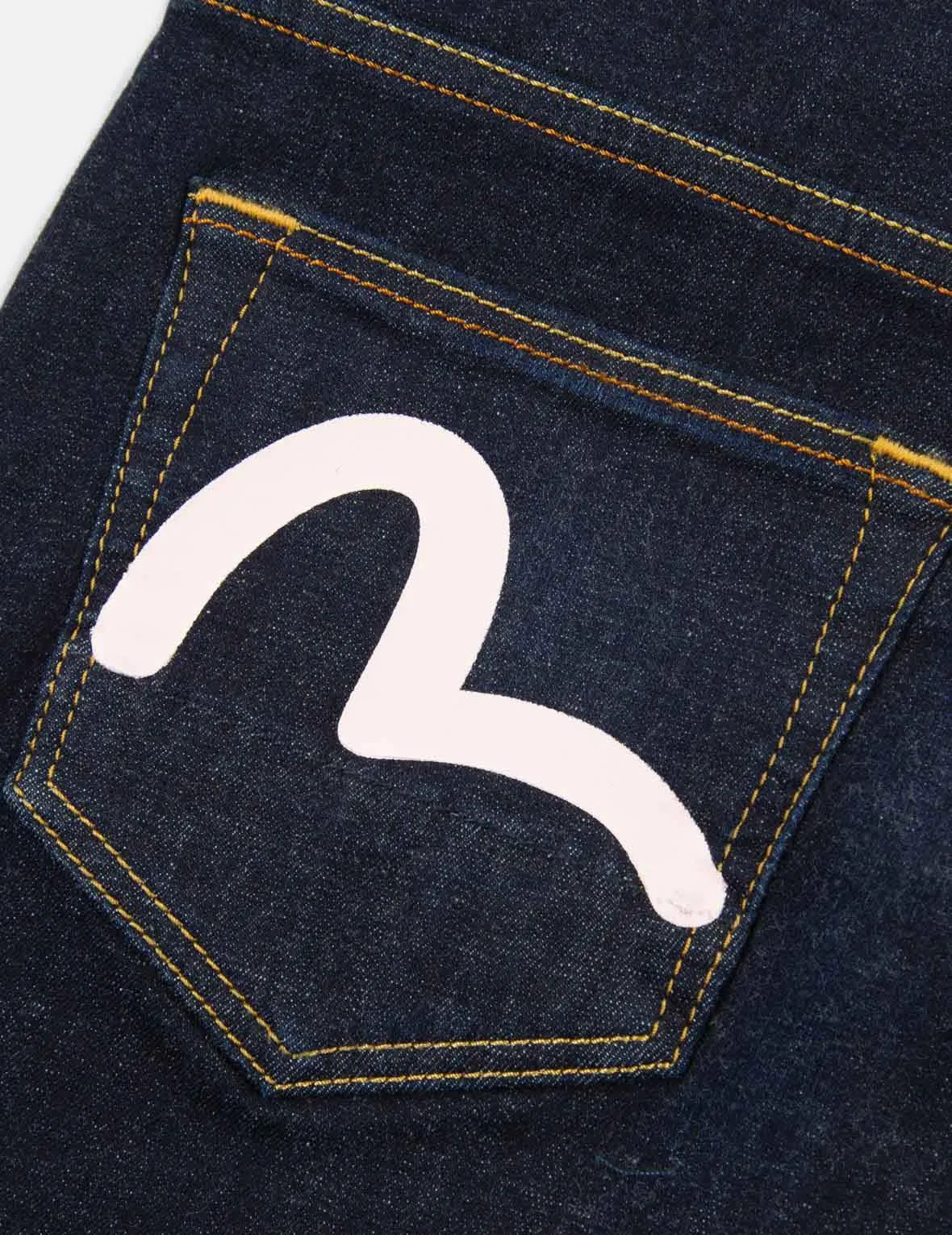 Seagull and Logo Print Skinny Jeans