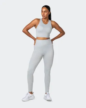 Seamless Full Length Leggings - Steel