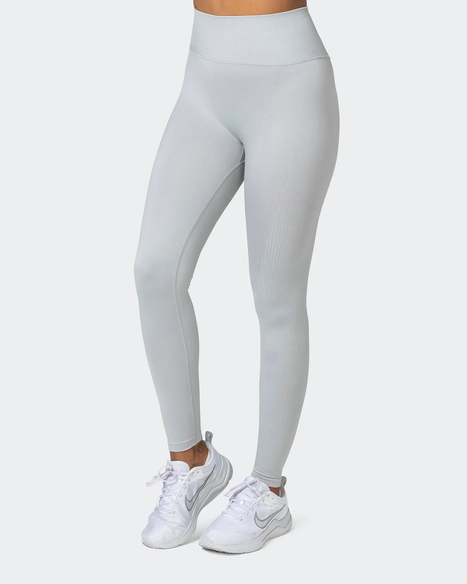 Seamless Full Length Leggings - Steel