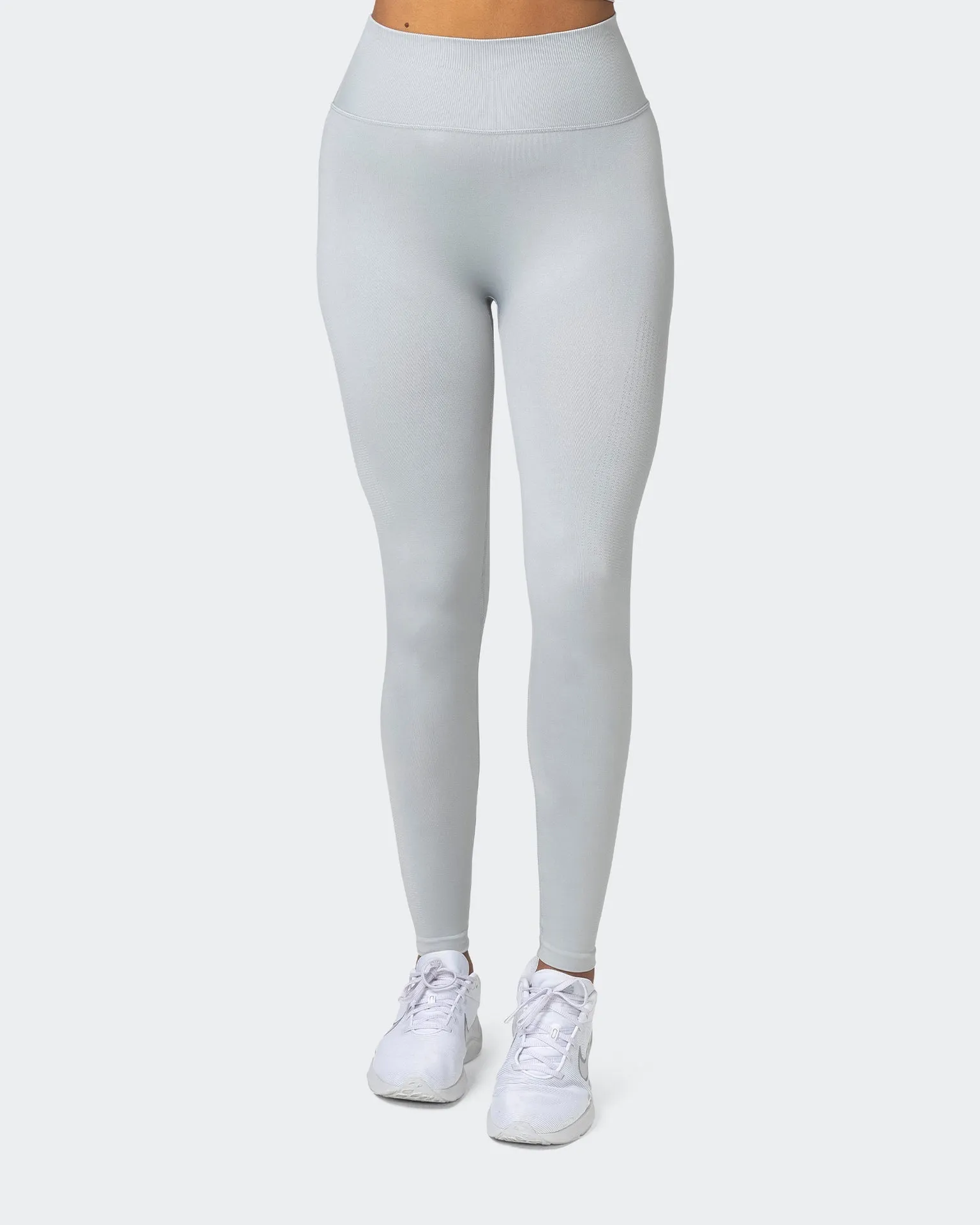 Seamless Full Length Leggings - Steel