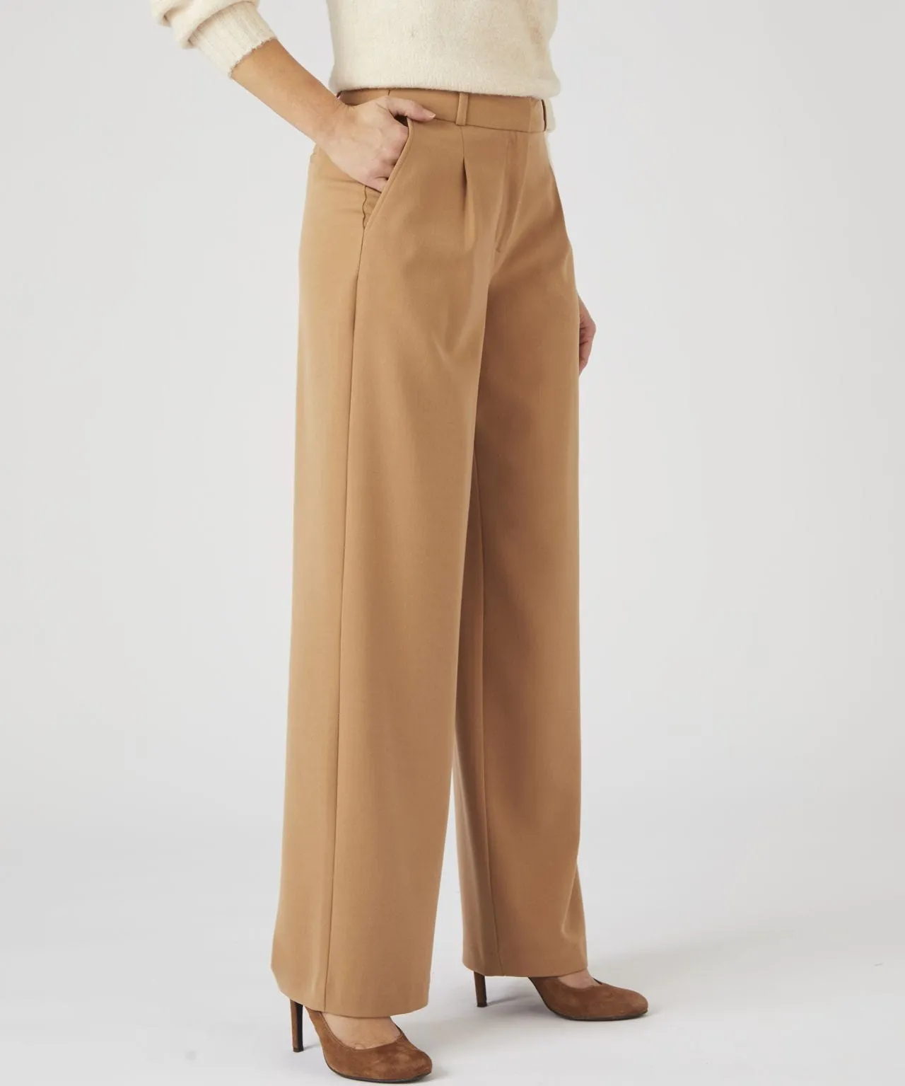 Secret Stretch Wide Leg Trouser