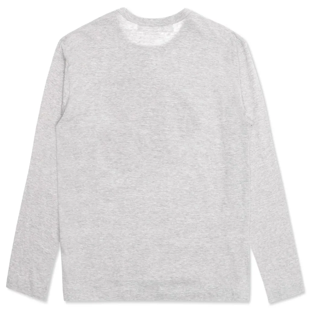 Sideways Logo L/S Tee - Grey