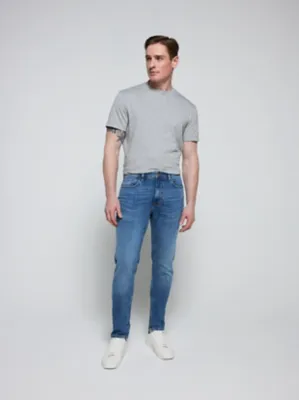 Skinny Fit Jeans With Stretch | Men | George at ASDA