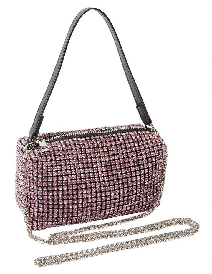 Sky Bag in Pink Crystal