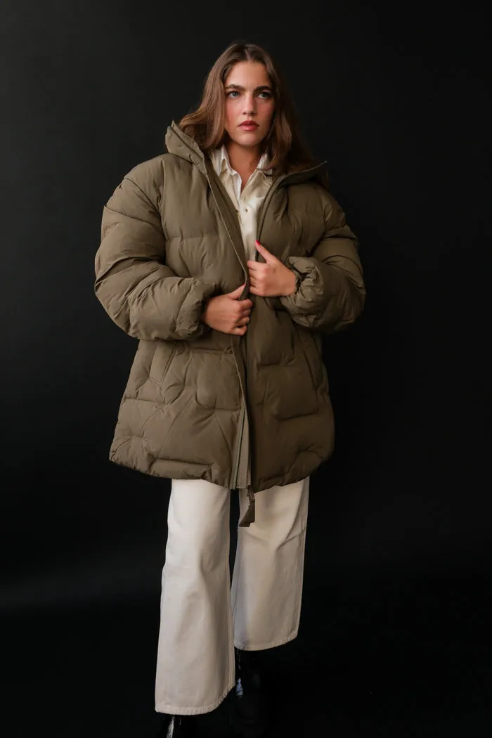 SOFT PUFFER MIDI JACKET