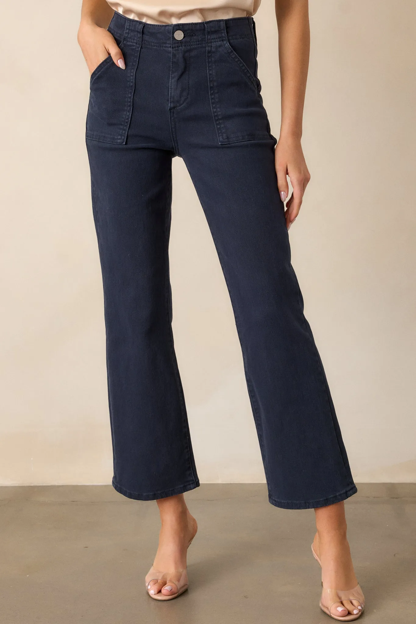 Starlit Skies Navy Straight Leg Jeans