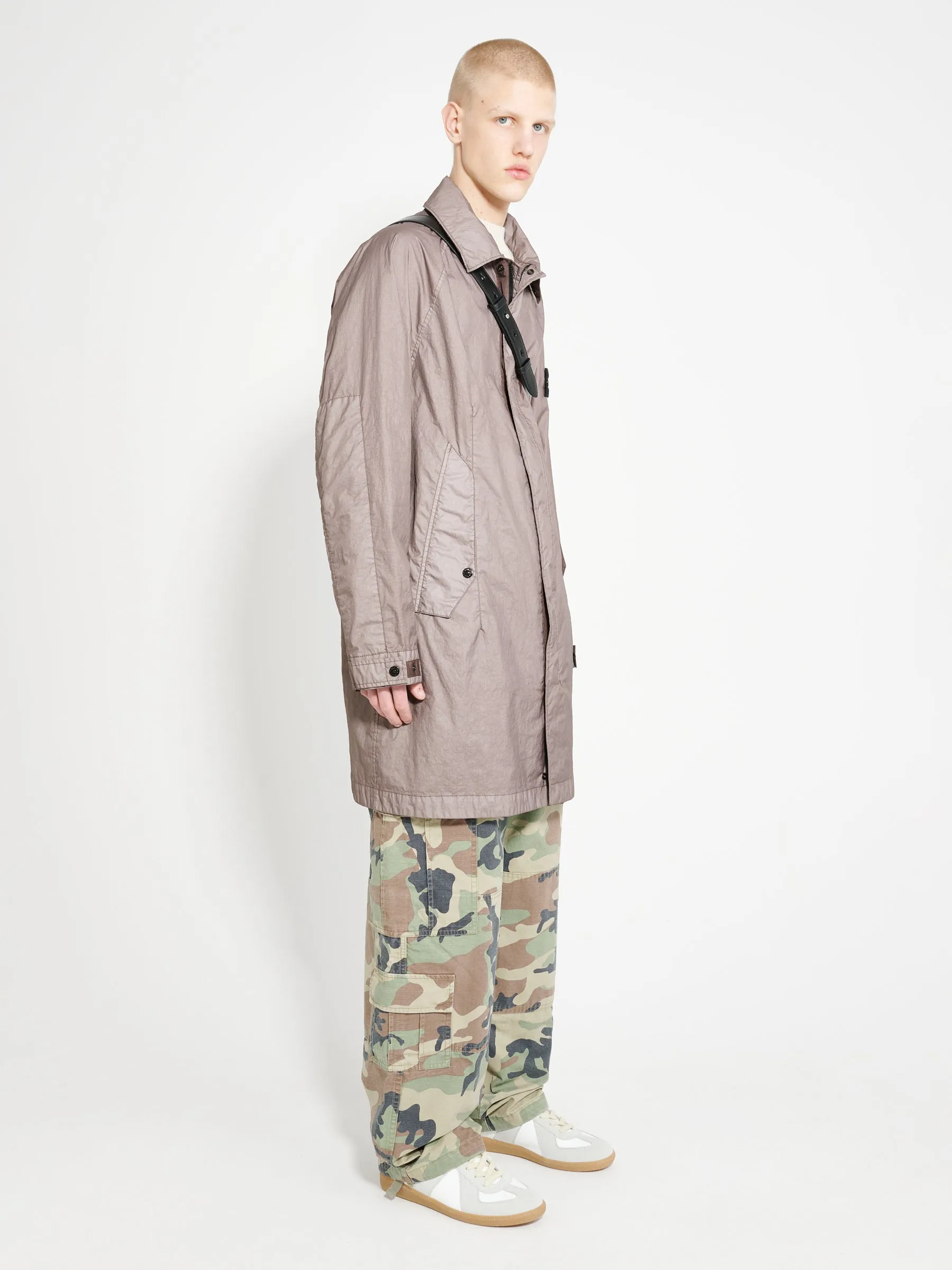 Stone Island Membrana Coat Dove Grey