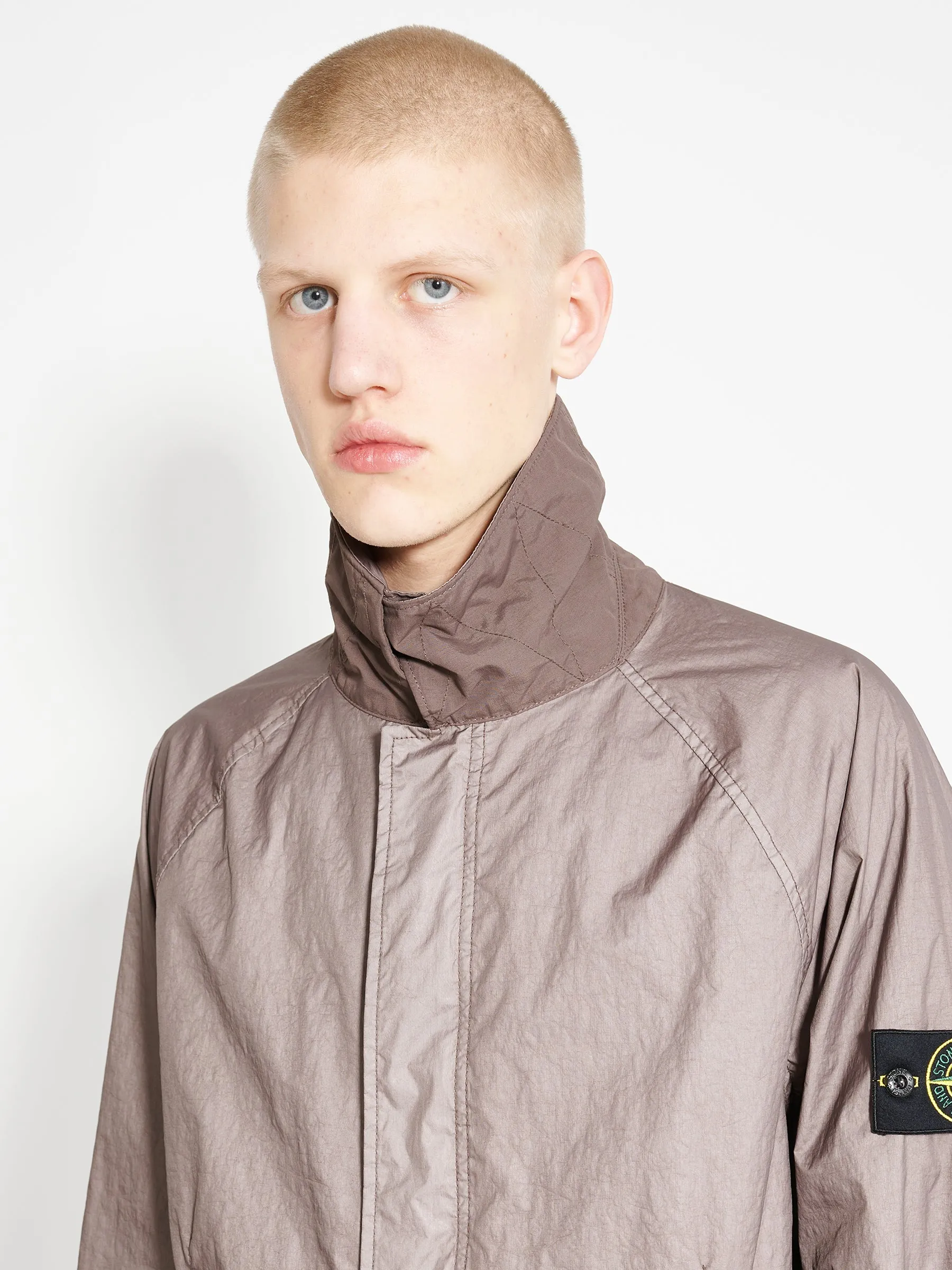 Stone Island Membrana Coat Dove Grey