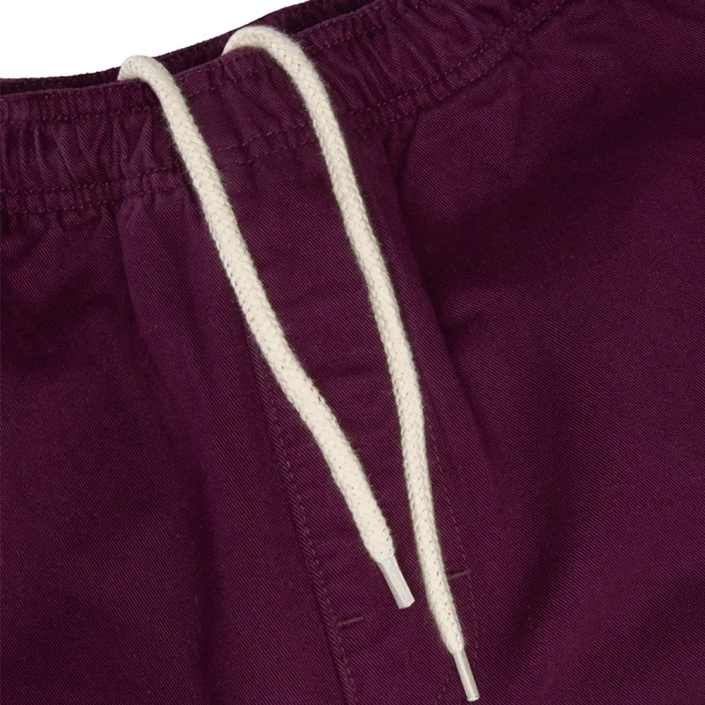 STSSY BRUSHED BEACH PANT // PLUM