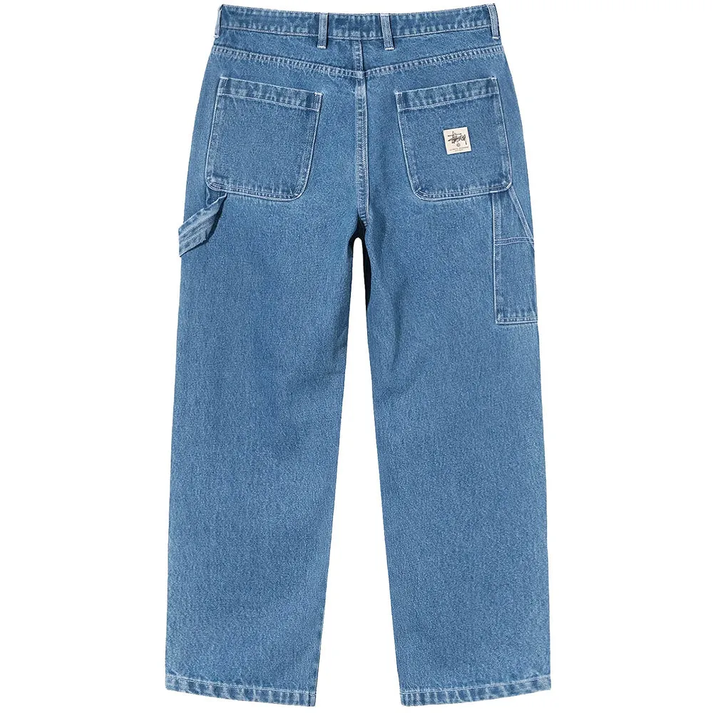 STSSY DENIM WORK PANT // WASHED BLUE