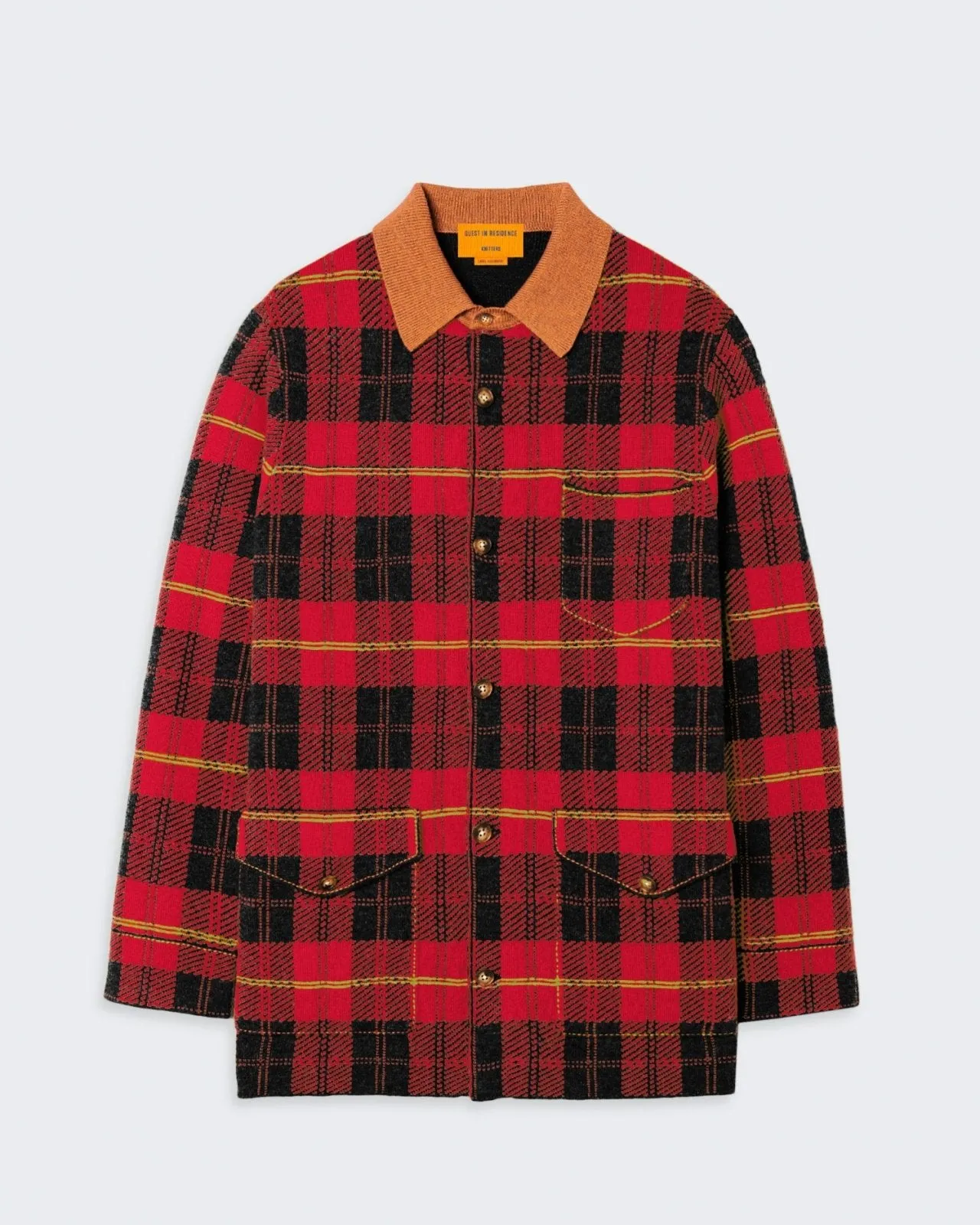 Tartan Industry Jacket - True Red Combo