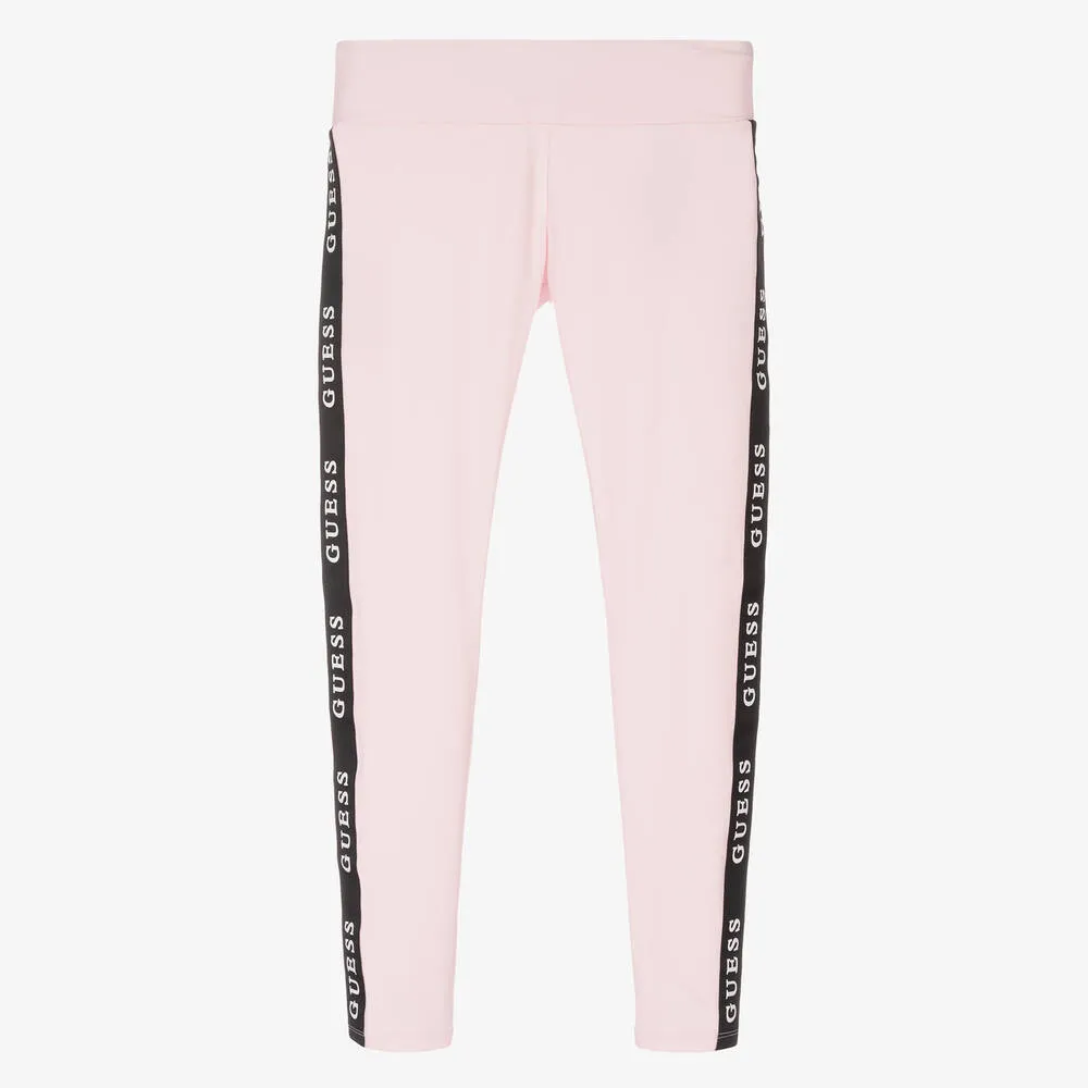 Teen Pink Logo Leggings