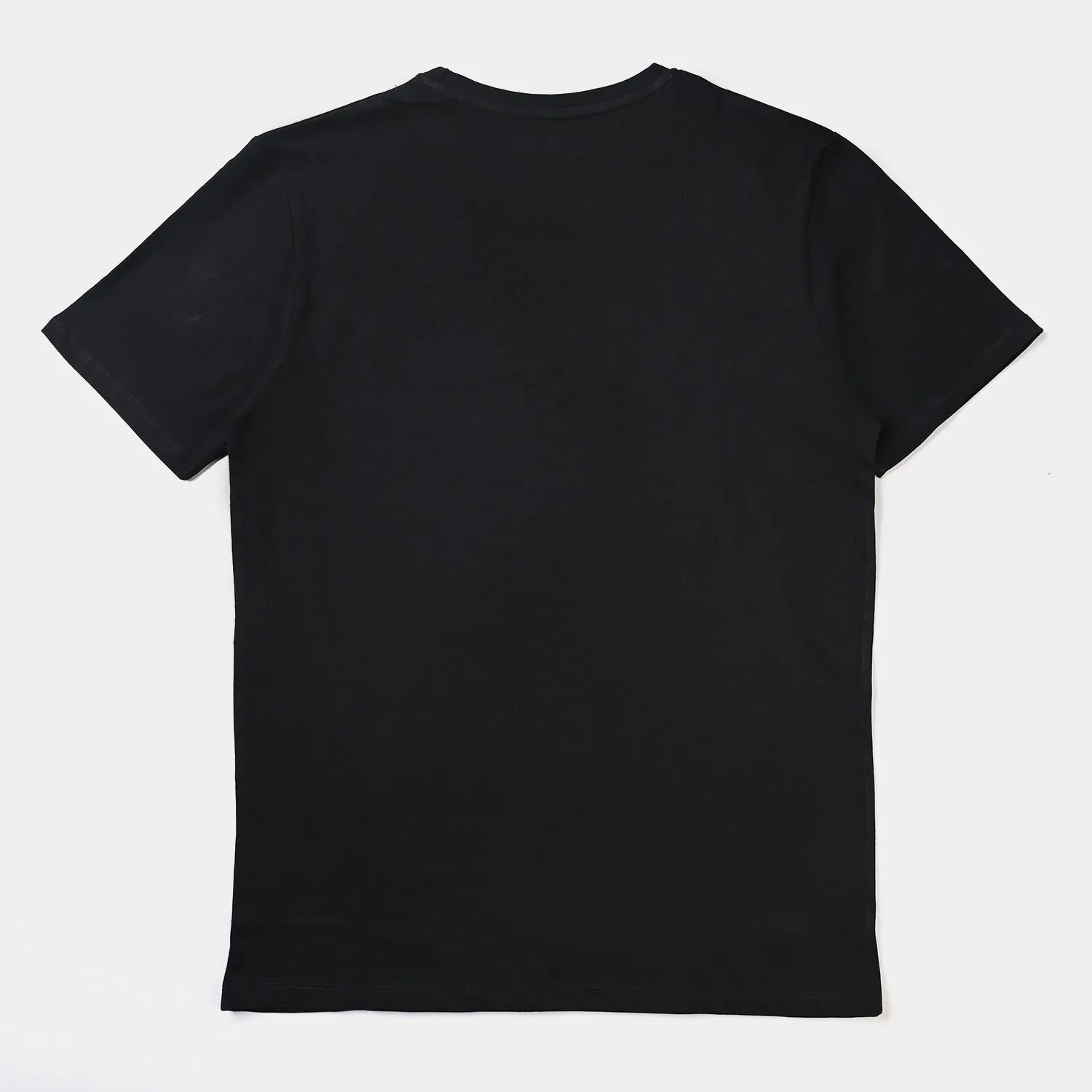 Teens Boys Cotton Jersey Tees H/S Character-BLACK