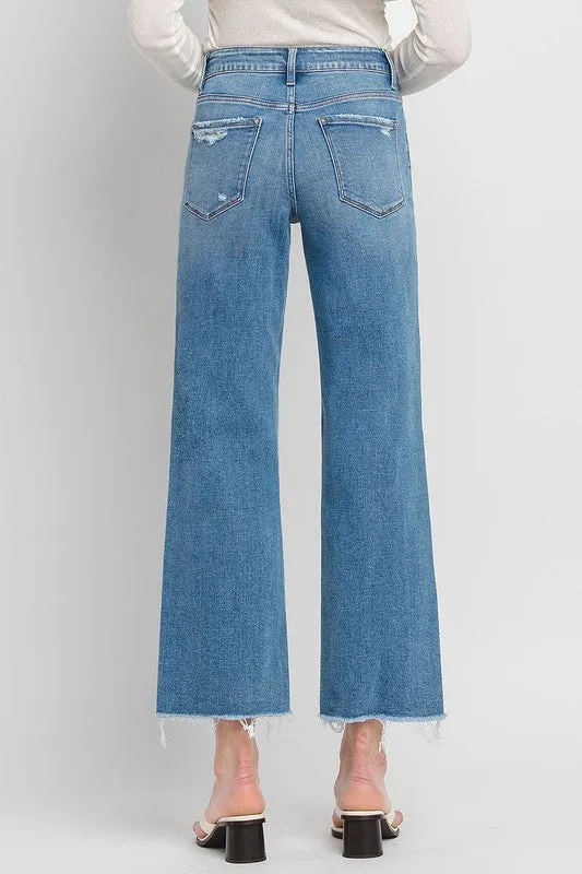 The Camden Cropped Wide Leg Jeans