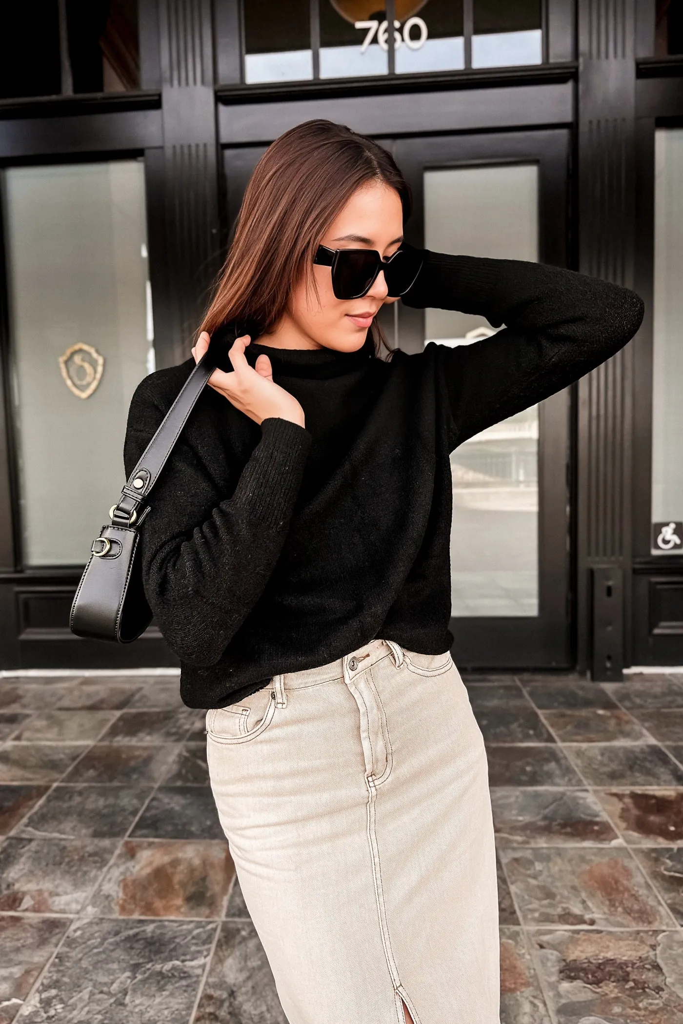 The Closet Staple Funnel Neck Sweater