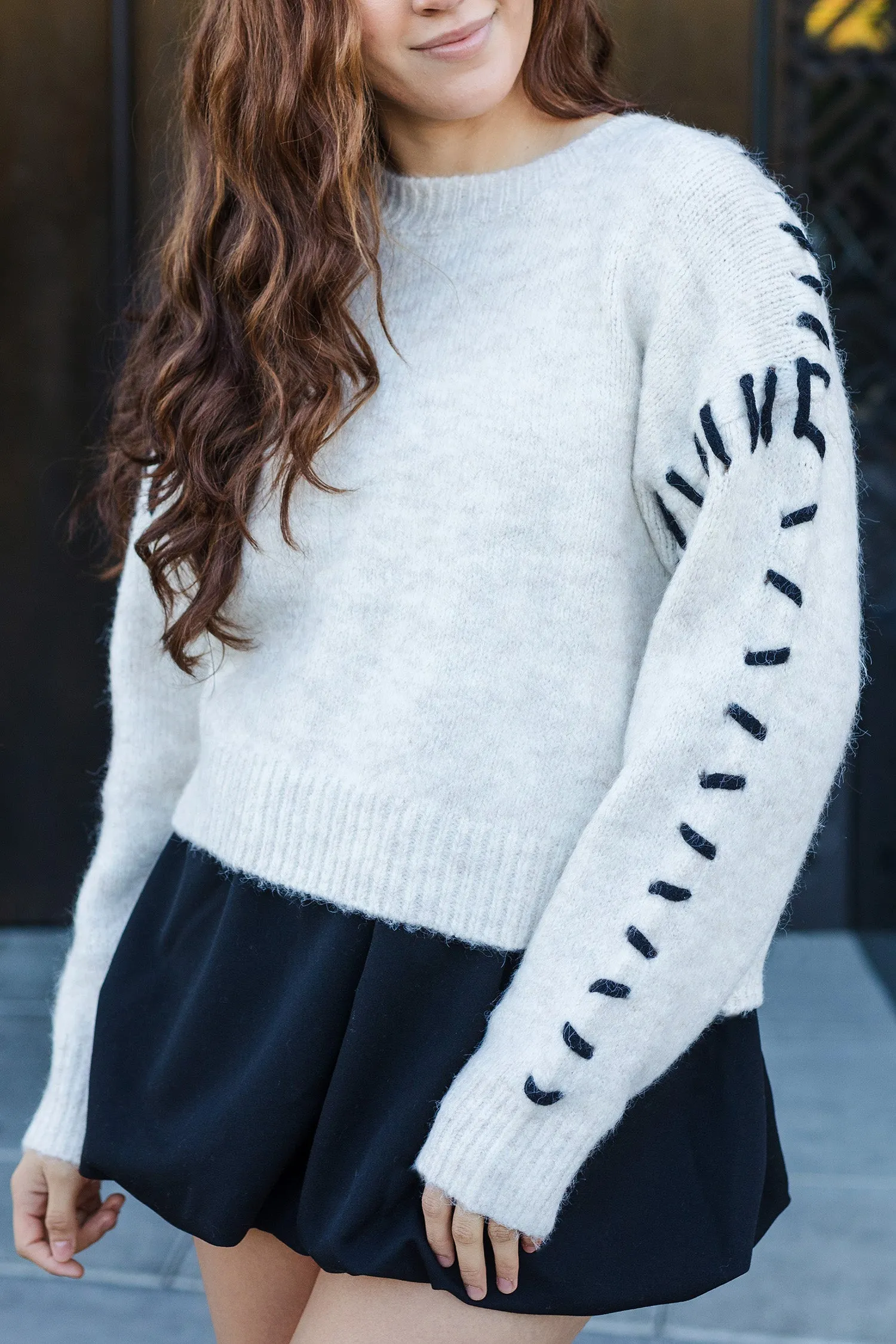 The Lilo Stitch Detail Sweater